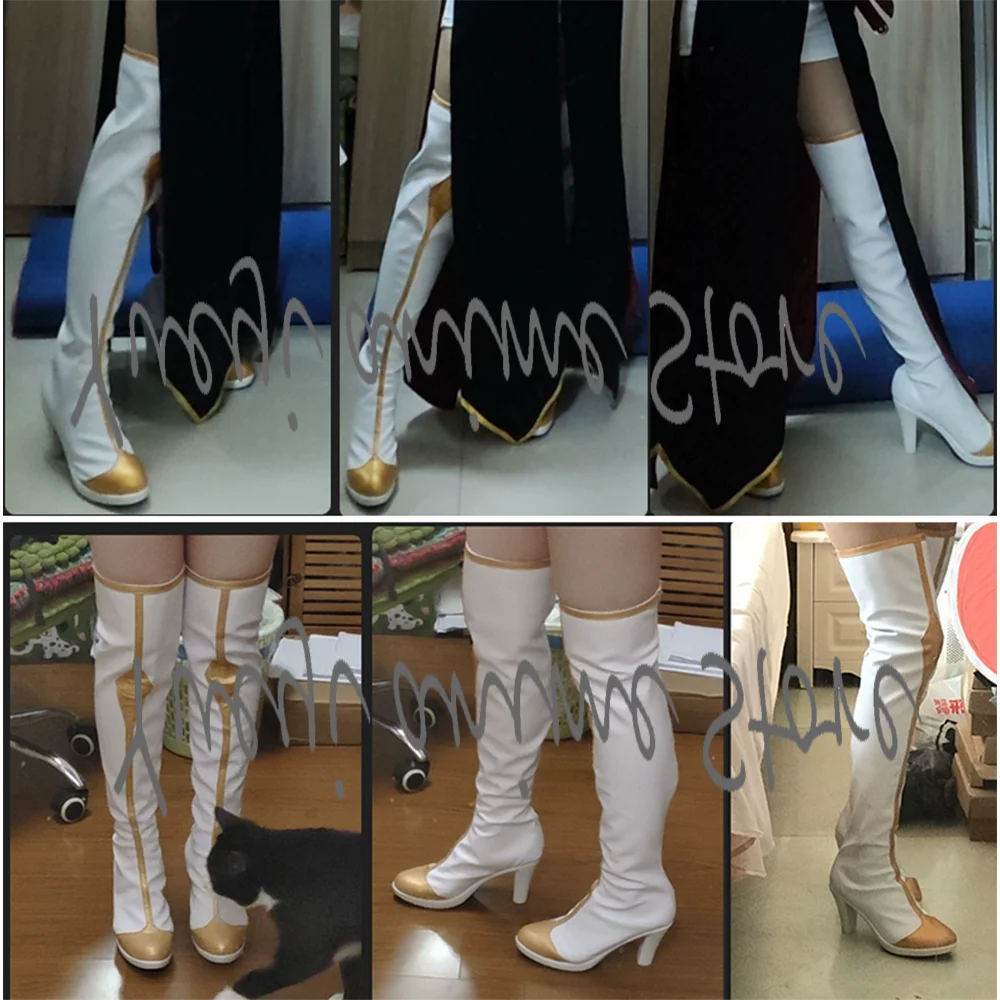 Anime cos chaussures Cosplay Lelouch Lamperouge zéro bottes Halloween carnaval fête hommes femmes chaussures
