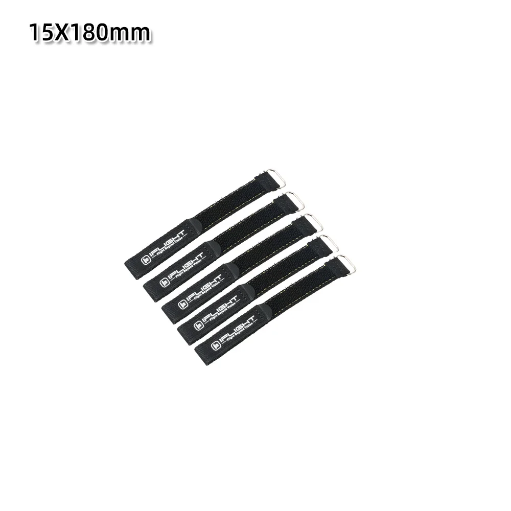 5 Stück IFlight 20mm 15mm Breite 500mm 400mm 300mm 250mm 200mm Länge Mikrofaser-Akku-Gurt Rutschfester Gürtel für FPV