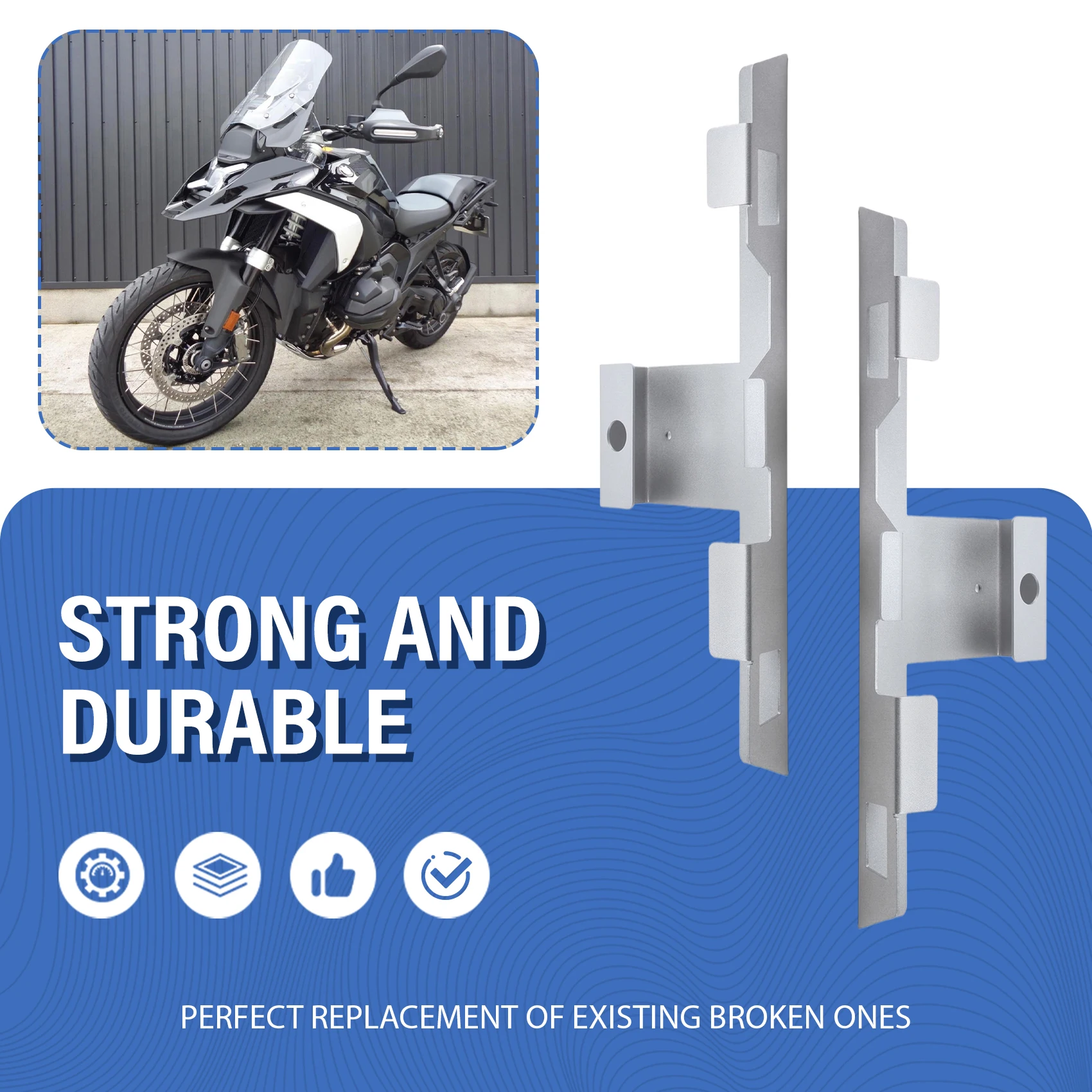 

Аксессуары для мотоциклов AB96 для BMW R 1300 GS 1300 R1300GS 2023 - Кронштейн для крепления бокового кофра