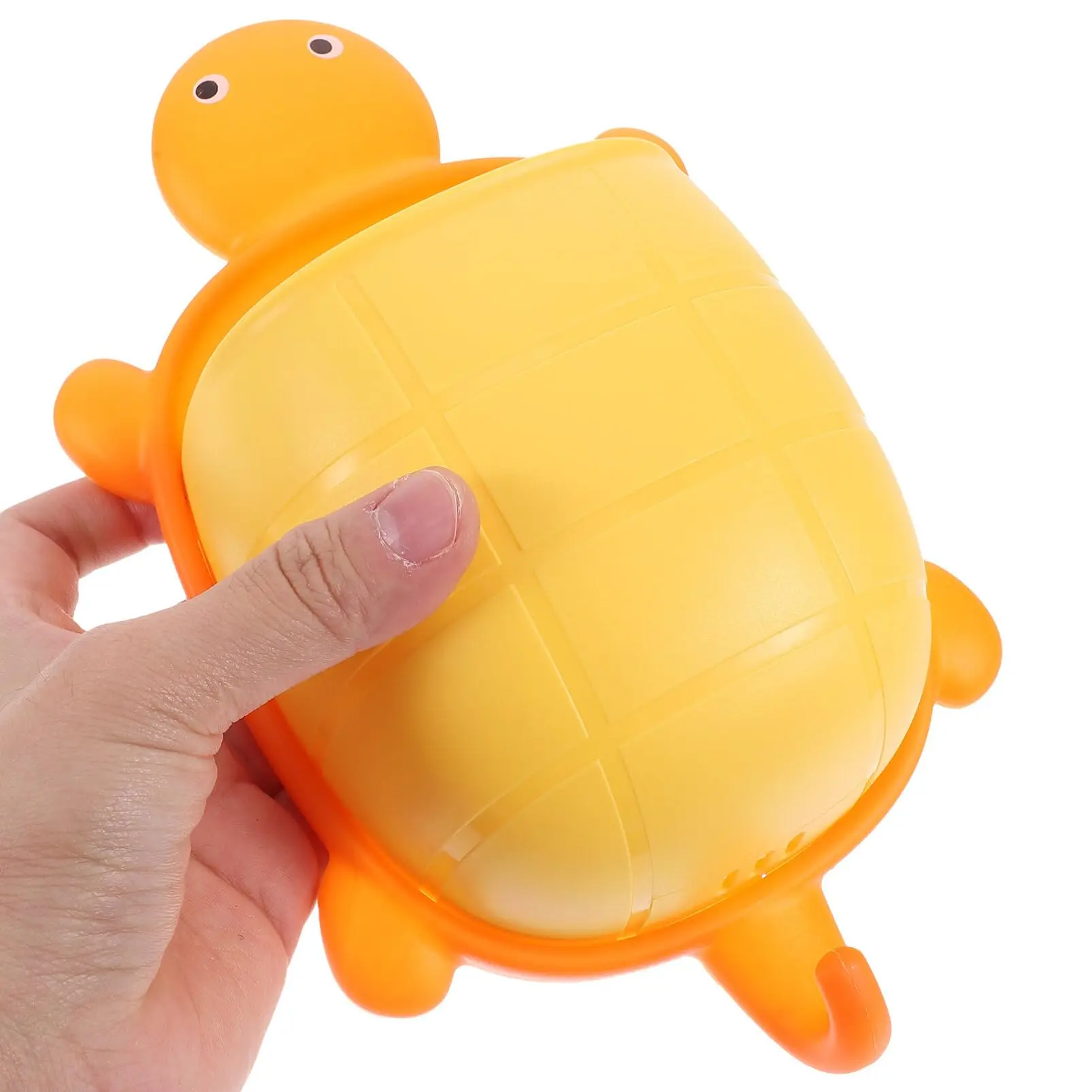 Cute Toothbrush Holder Wall Mounted Toothpaste Holder Turtle Shape Wall Shower Razor Holder Organizer Bathroom Storage Green