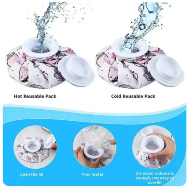 Cartoon Ice Packs, Thermal Insulation Bags, Cold or Hot Compresses to Relieve Headaches and Migraines