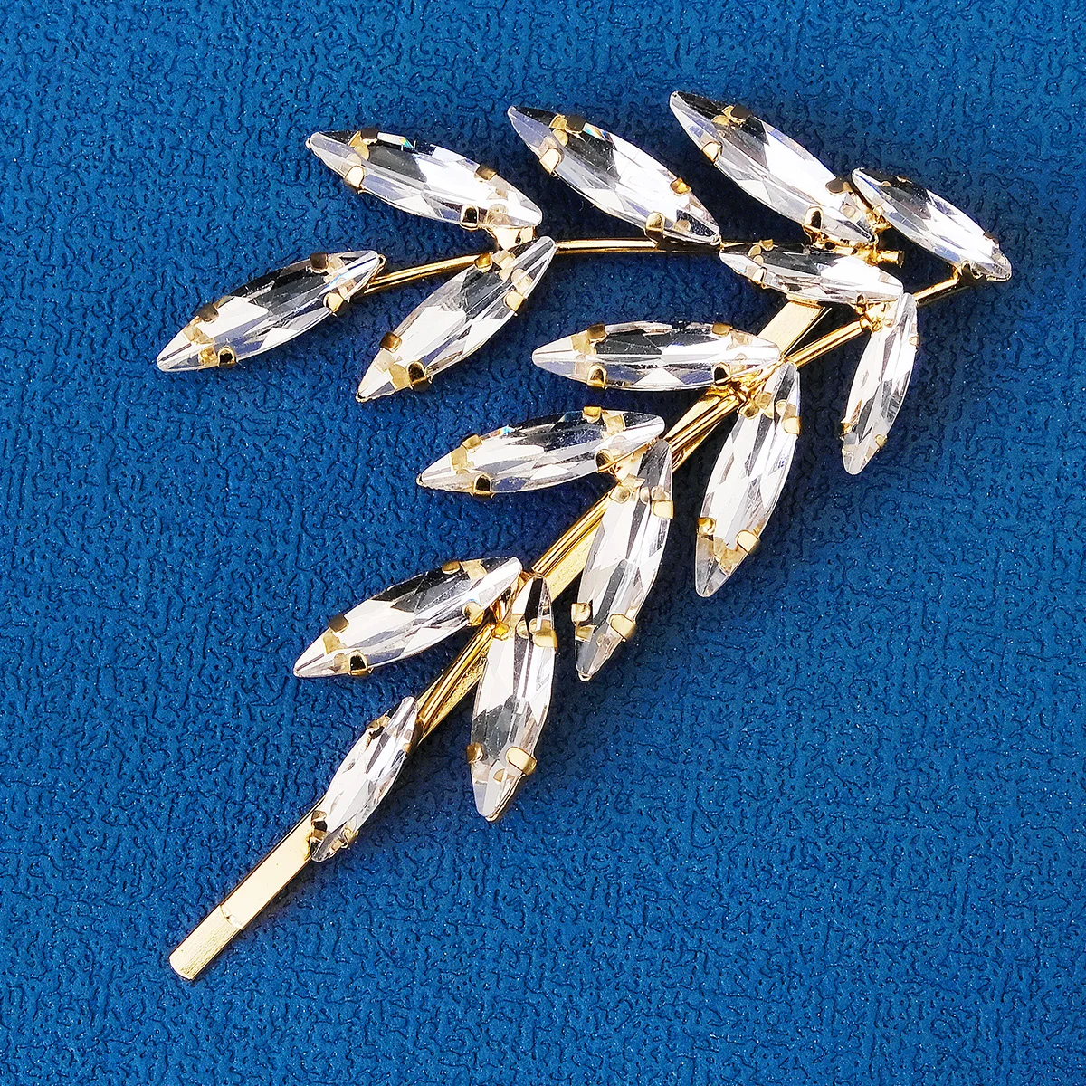 Mode Braut Haarspangen Klarem Kristall Frauen Haarschmuck Haarnadeln Frauen Haarspangen Braut Haarschmuck Zubehör – Detail 4