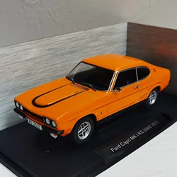 Diecast 1:18 Scale FORD CAPRI MKI 1973 Alloy Car Model Toy Collectible Ornament Souvenir Toys Cars