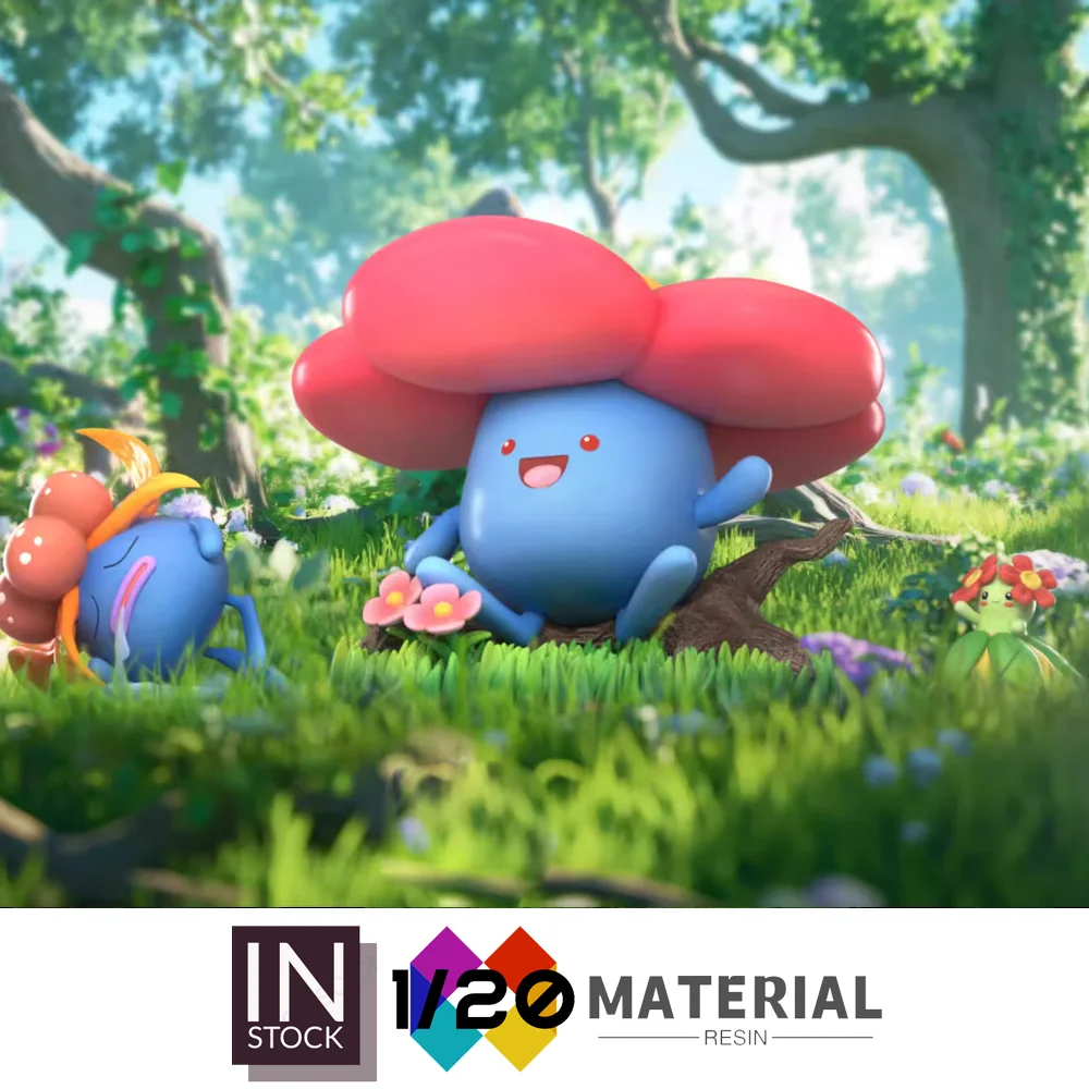 

В наличии: Коллекционная фигурка из смолы в масштабе 1/20 [WONDER] – Bellossom & Gloom & Vileplume [Split RE-MENT]