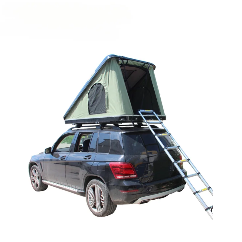 High Quality Triangle Waterproof Rooftop Tent, Durable Outdoor Adventure Camping Equipment Suitable For All Kinds Of Vehicles