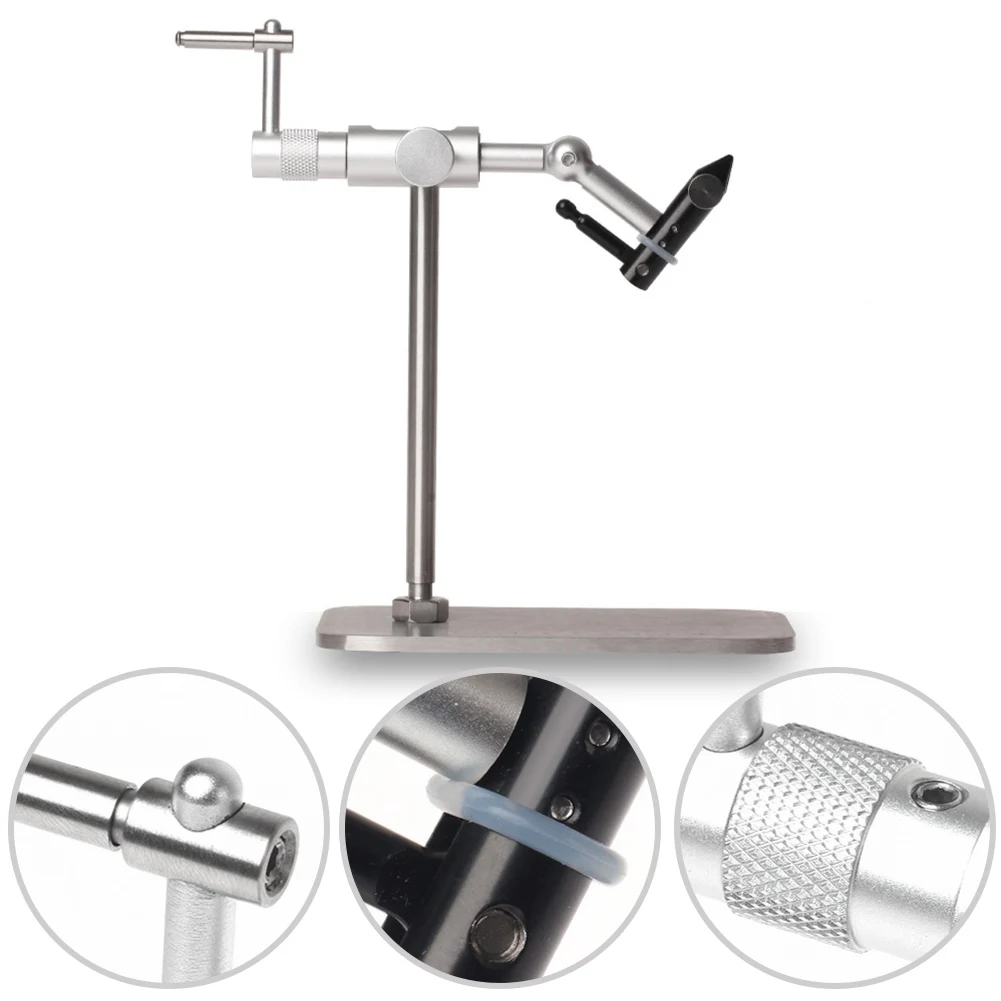 

Компактный набор тисков для завязывания мушек, рыболовная приманка, приманка для мух, инструмент для изготовления мушек, компактный дизайн, конструкция из нержавеющей стали