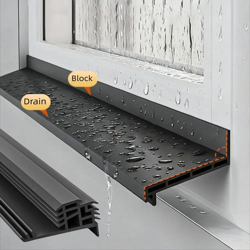 

Ainproof, водостойкая перегородка для утечки воды, блокирующая воду, самоклеящаяся водонепроницаемая перегородка из ТПЭ, уход за утечкой, край окна