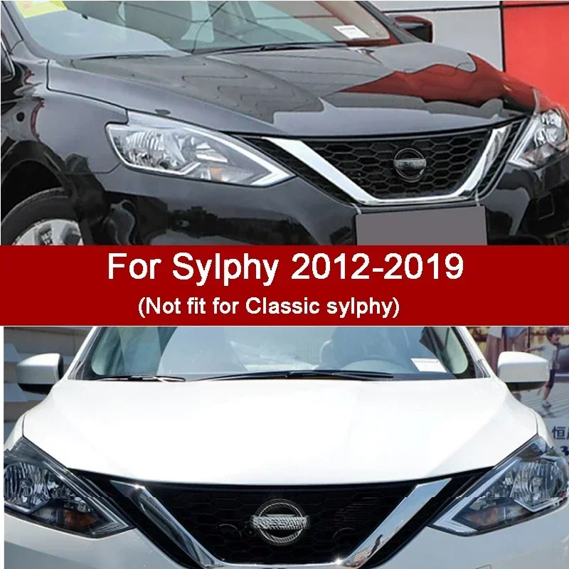 ABS Car Front Rear Trunk Steering Wheel Emblem Sticker for Nissan Sylphy X-Trall Tiida Bluebird Qashqai Sunny KIcks Accessories