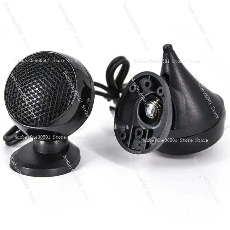TB-D6 2 Inch Car Tweeters Bullet Super Tweeters High Frequency Speaker Upgrade for Clear Crisp Audio In-Vehicle Sound
