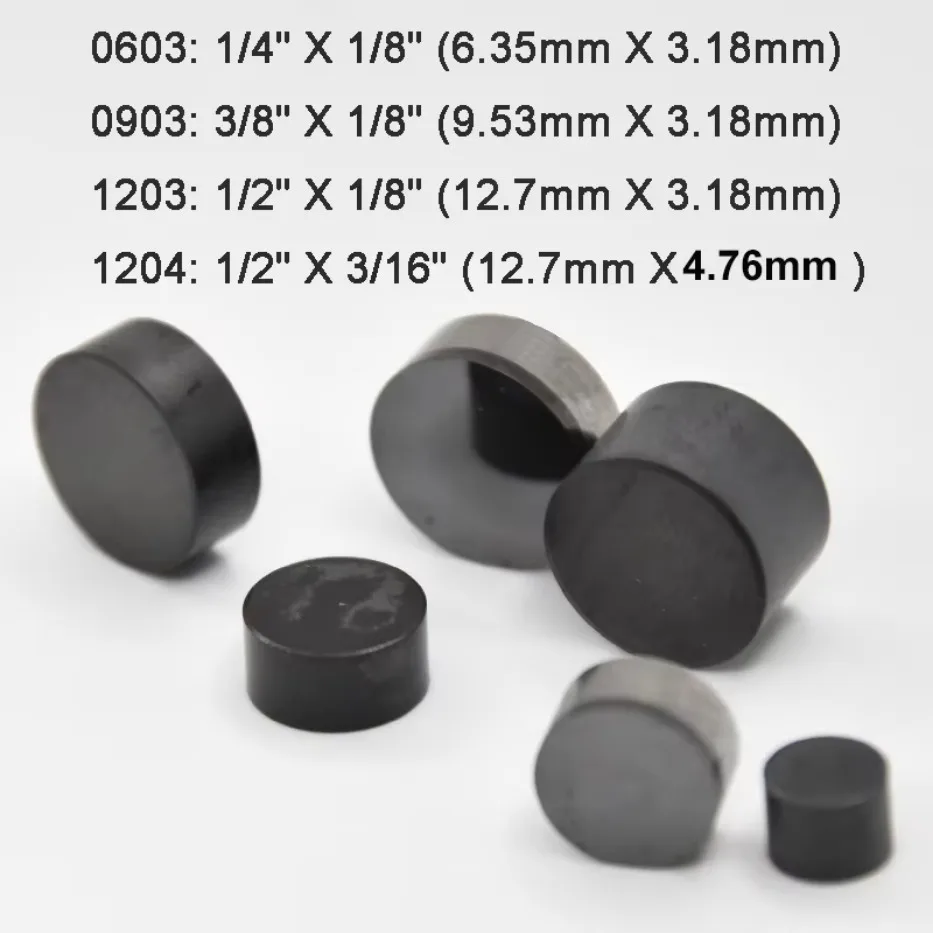 CBN Round Inserts PCD PCBN Turning Tools for Metal Lathe Diamond RNGN 0903 1203 3/8 1/2 inch Cutter Chuck Lathe Milling Plate