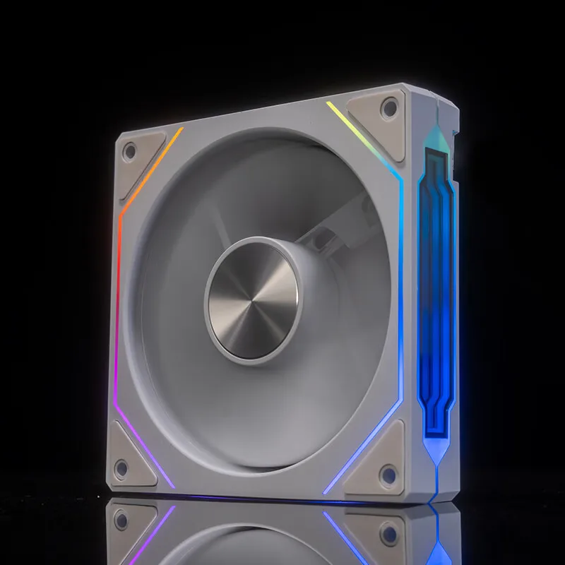 UPSIREN UF-2 PRISM 5 PRO 12 ซม.ARGB ขนาดใหญ่พัดลมแชสซีคอมพิวเตอร์รุ่นปกติ/ย้อนกลับรุ่น Dual โหมดเลือก