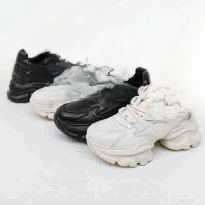 

Women's Dad Sneakers Thick Bottom Sporty Casual Shoes Spring Summer New Style Versatile Heightening Retro Street Style Trendy