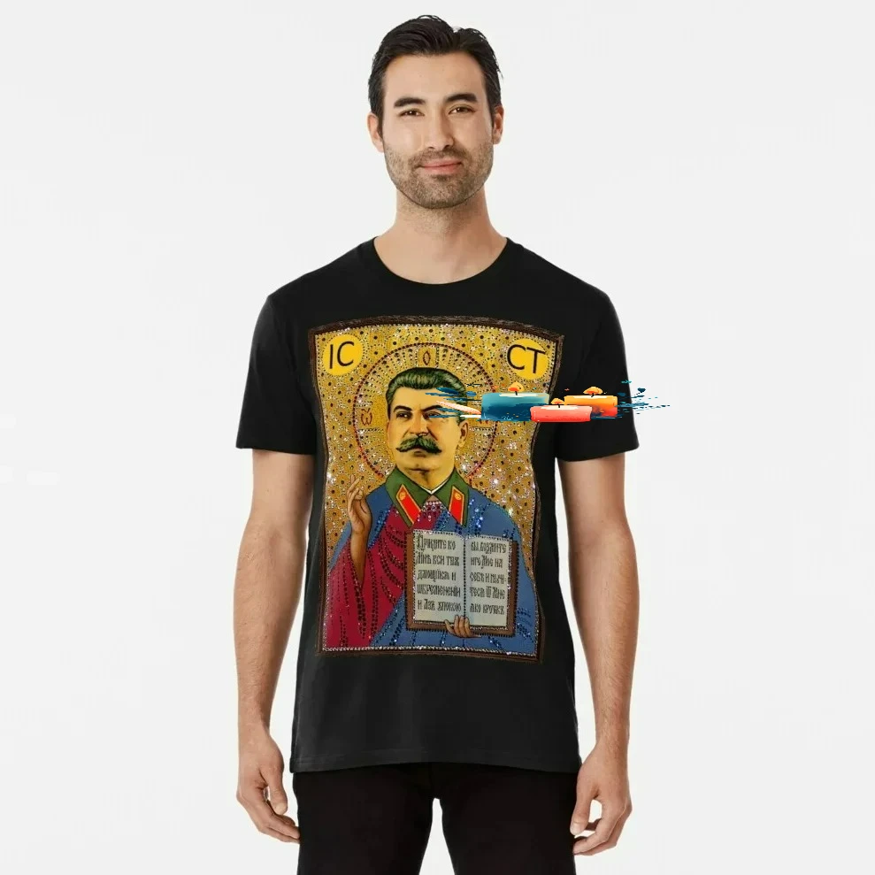 Stalin Like GOD- Communist Soviet Leader Worship T Shirt. New 100% Cotton Short Sleeve O-Neck Casual T-shirts Size S-3XL