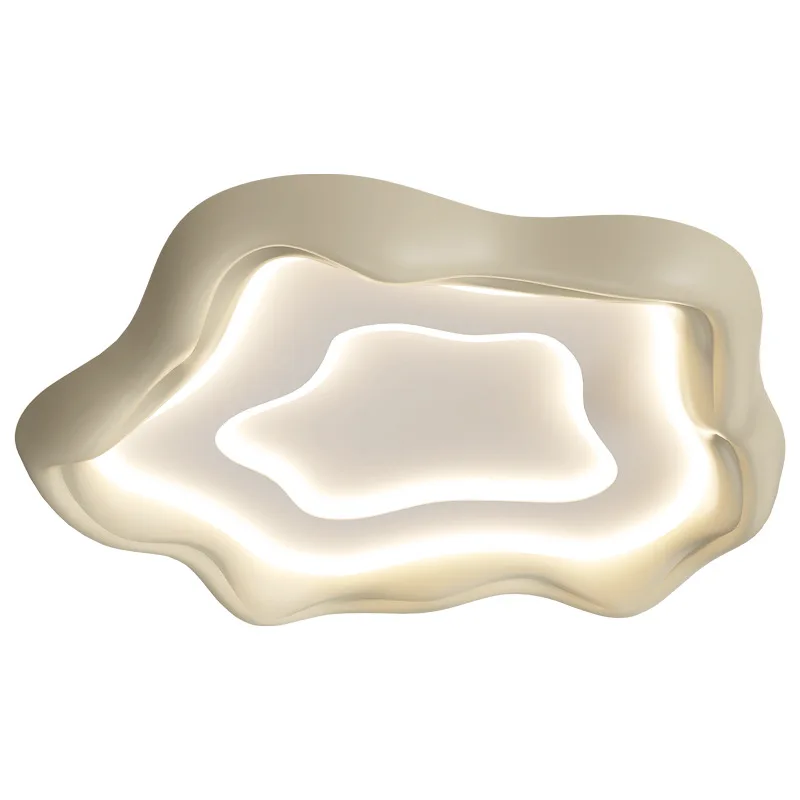 

LED modern simple eye protection master bedroom ceiling light living room cream wind children's room