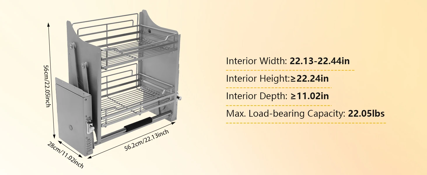 pull down shelves