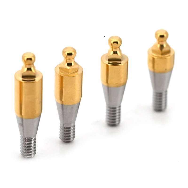 

10pcs Dental Medical Laboratory Ball Cap Screw Accessorie Tool Universal Implant Replacement Compound Angle Instant Screw