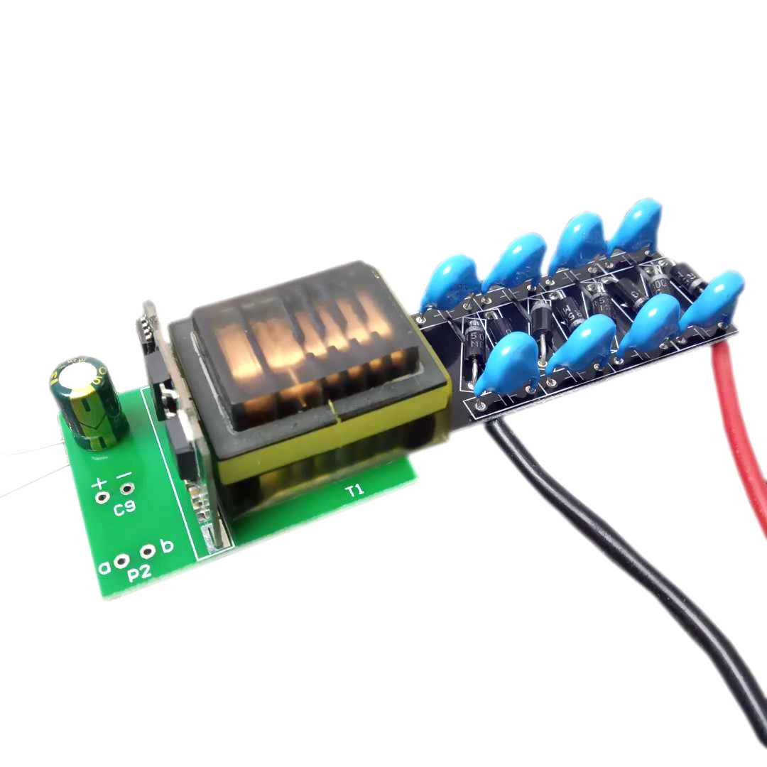 Imagem -02 - Inversor de Alta Tensão dc 5v12v Boost Kv20 kv Arco Pulsado Ajustável Longo Tempo Gerador Eletrostático