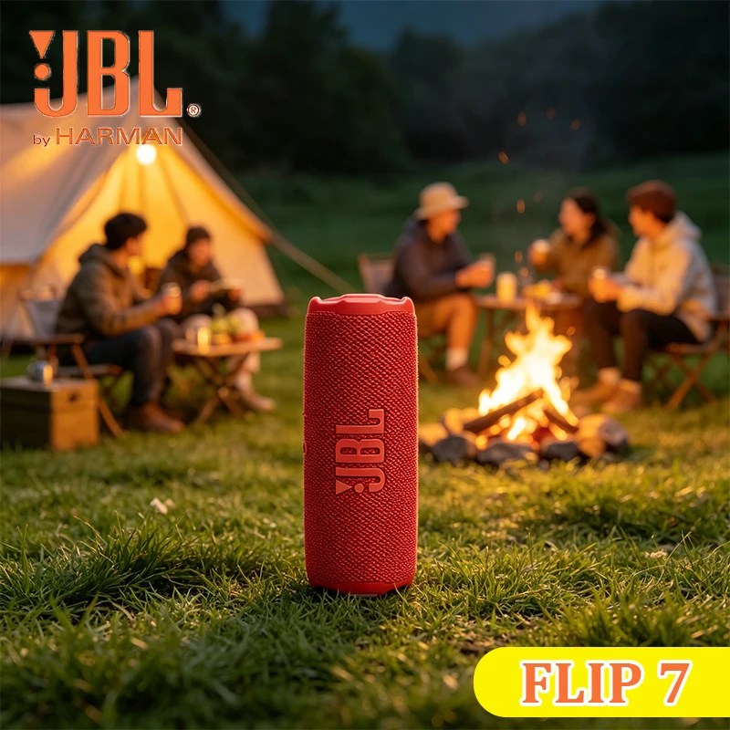 JBL FLIP7 sports portable Bluetooth subwoofer outdoor camping cycling pool splash proof wireless playback speaker
