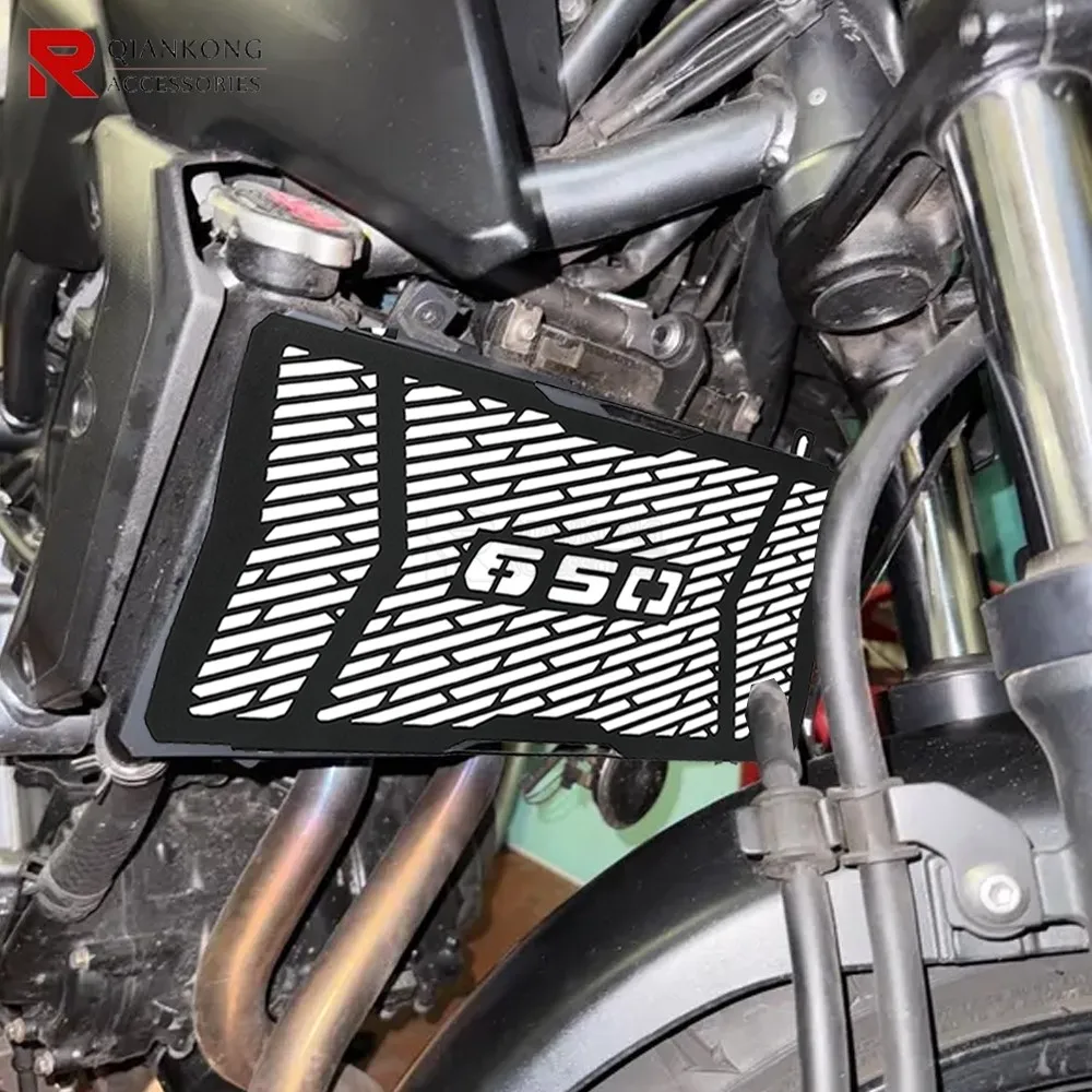 For KAWASAKI Z650/Z650RS/Ninja 650 2025 2026 Ninja650 Motorcycle aluminium Radiator Grille Guard Cover Protection Water Cooler view 2
