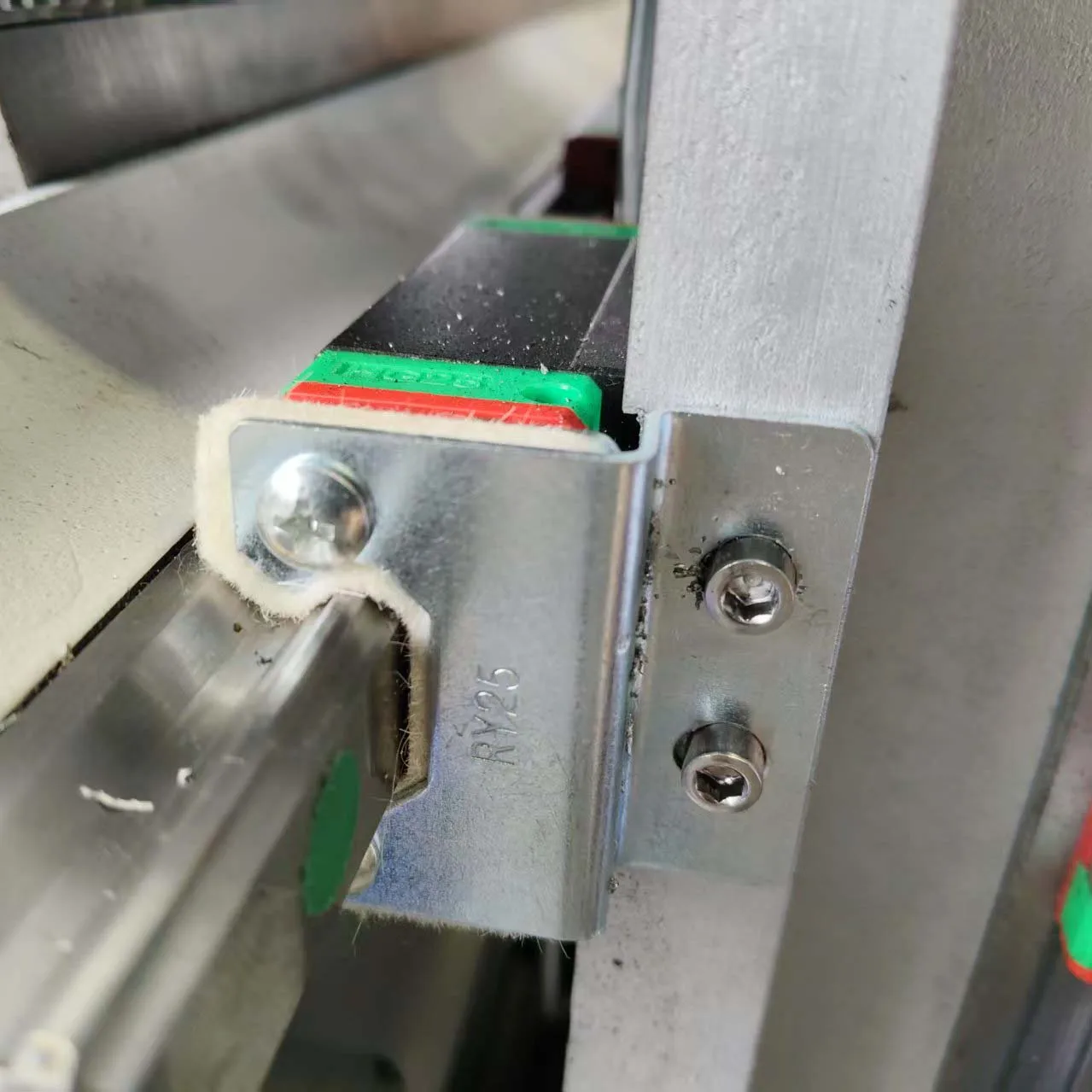 10pcs/lot Linear Guide Rail Positioning Block Slider block protection cover 20 25 30mm Stroke Buffer Bumper For CNC router