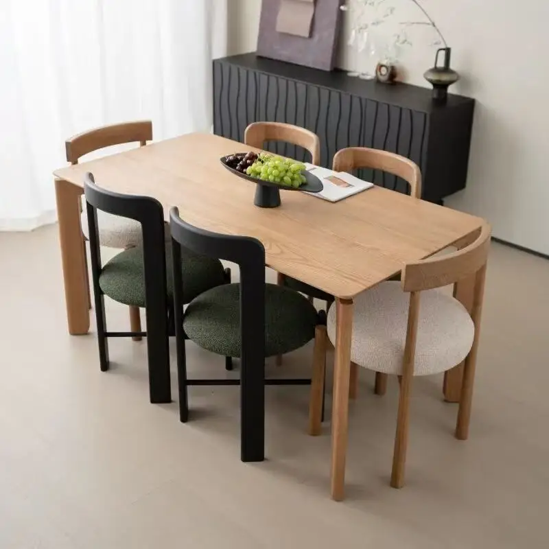 Study Writing Dining Table Designer Conference Wood Modern Dining Table Desk High Extendable Chairs Muebles Office Furniture