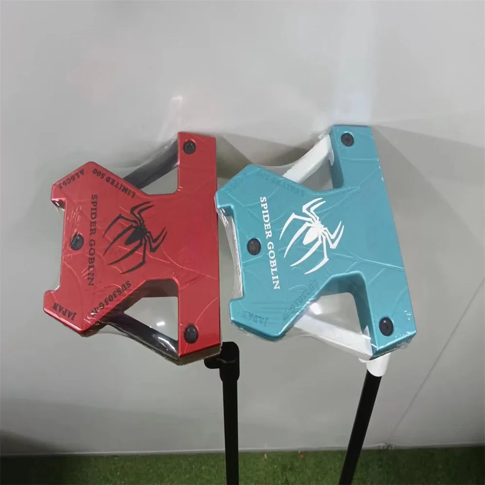 

Brand New golf putter I.H.A g-IV red/blue putter length 32,,33,34,35,36inch stainless Black Steel Shaft