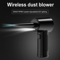 Air Cleaning Blower USB Charging Cordless Dust Blower 2000mAh Portable Compressed Air Duster for Computer Laptop Keyboard Camera
