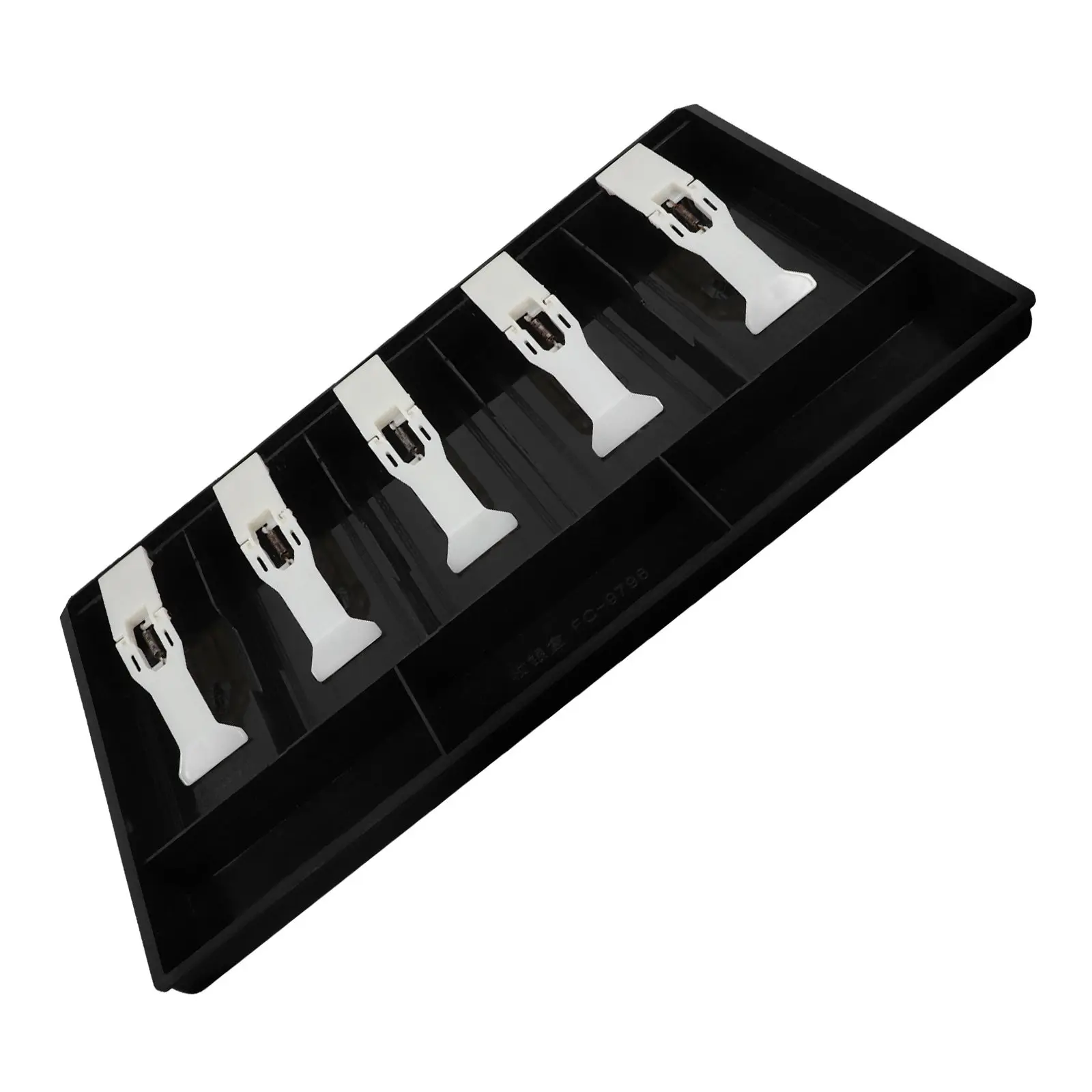 

Органайзер для денег на 5 отделений для прилавка магазина, многосекционный ящик для хранения денег, вставка для кассового аппарата, денежный ящик для малого бизнеса