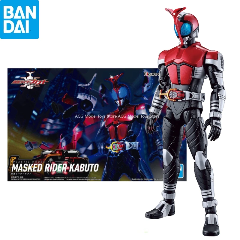 

In Stock 100% Original Bandai Tokusatsu FRS Masked Rider Kabuto Assembled Model Anime Action Figure Collection Toy Gift