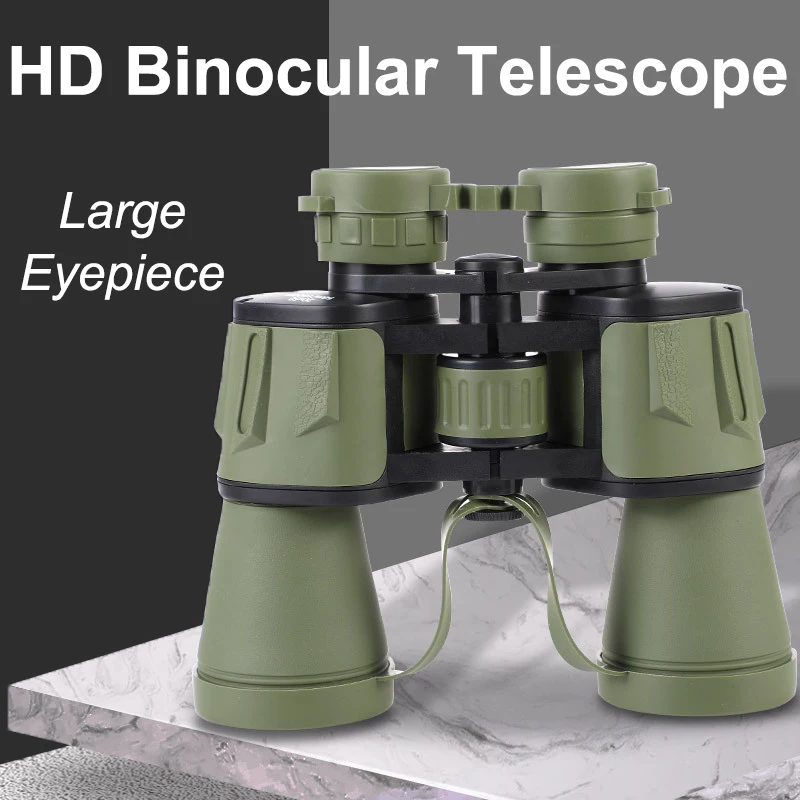 

Powerful Telescope 20X50 Professional Binoculars Low Light Night Vision Long Range Waterproof Military Hunting Camping Equipment