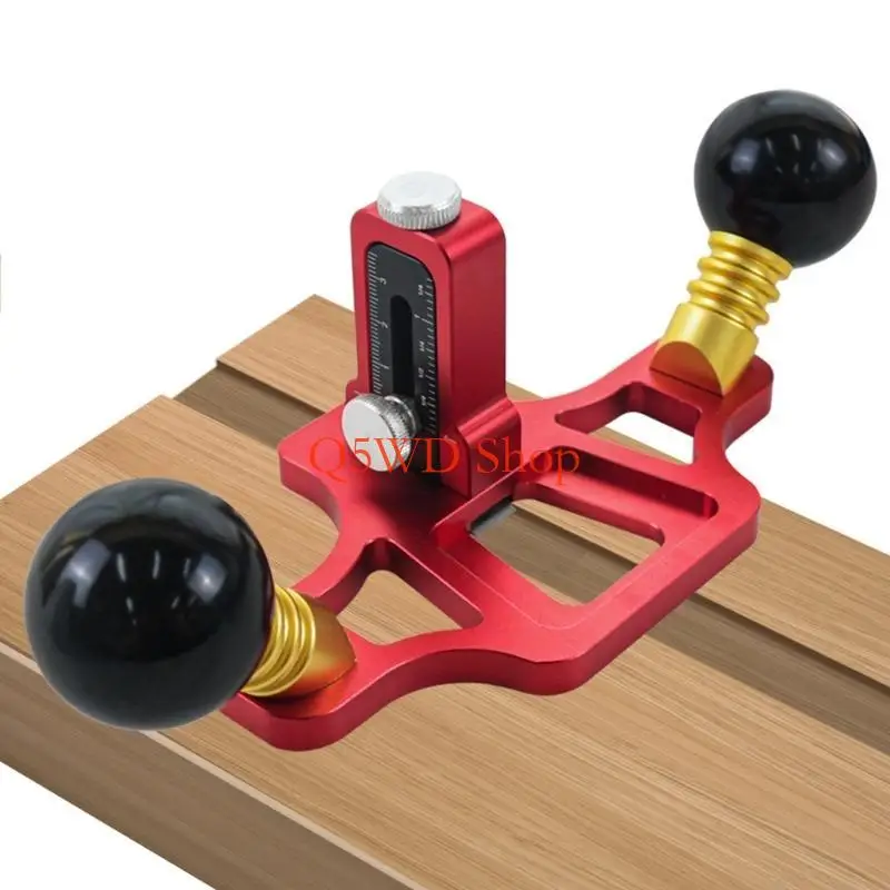 Q5WD Hand Push Planer Flat Plane Bottom Trimming Router Plane Woodworking