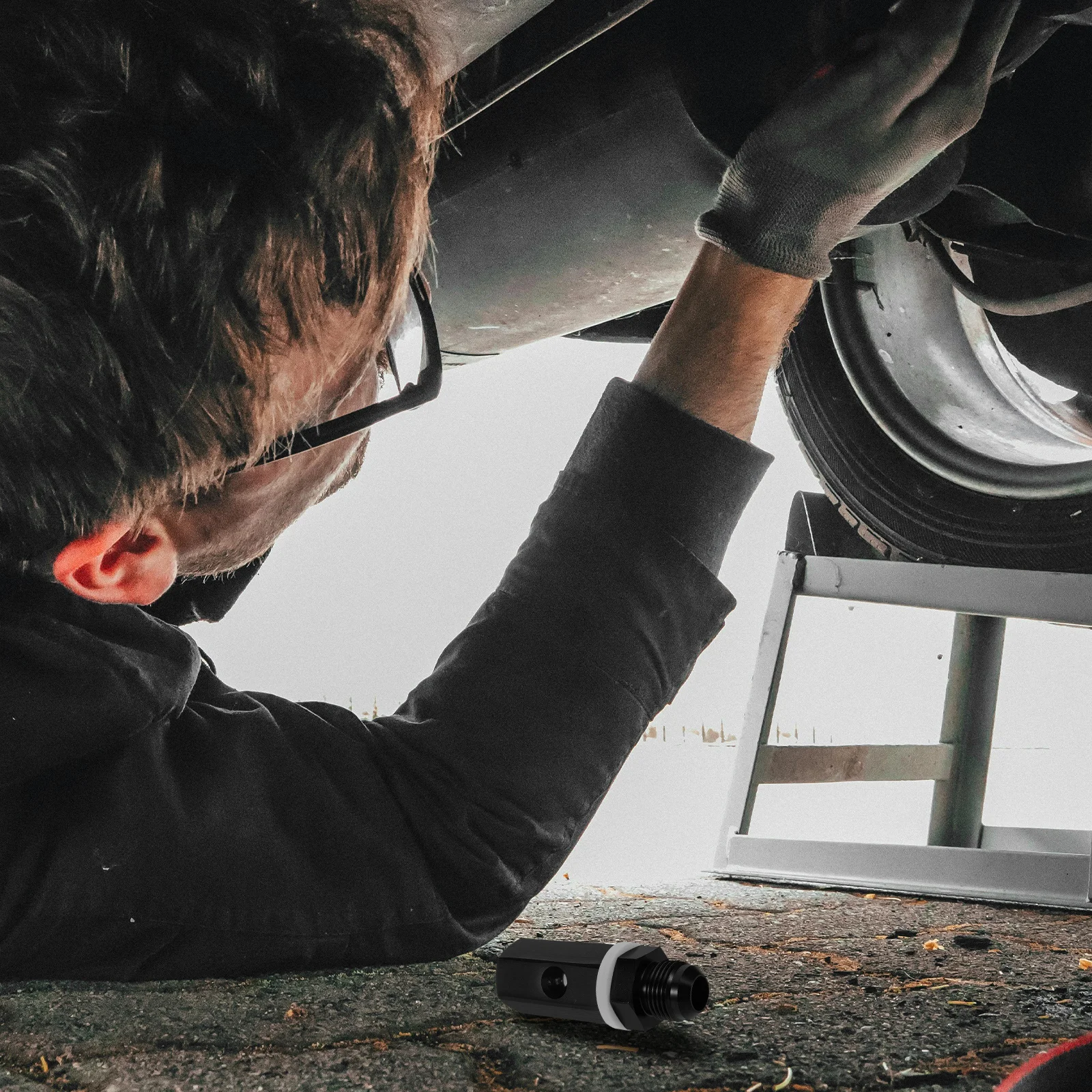 صمام تنفيس خزان الوقود المقاوم للانفجار من الألومنيوم An10 مناسب لصمام أمان العادم في اتجاه واحد لمحرك المركبات البحرية للقوارب