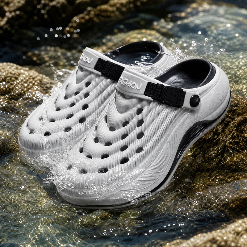 

Men's and Women's Summer Outdoor Dual-Use Lightweight Beach Sandals and Slippers for Men