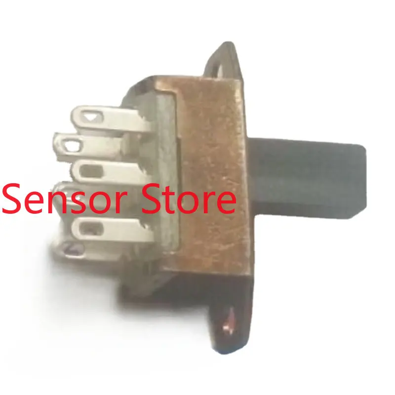 10PCS Toggle Switch Double-row 6-pin 2-gear High-current Screw Hole Sliding  3A125V