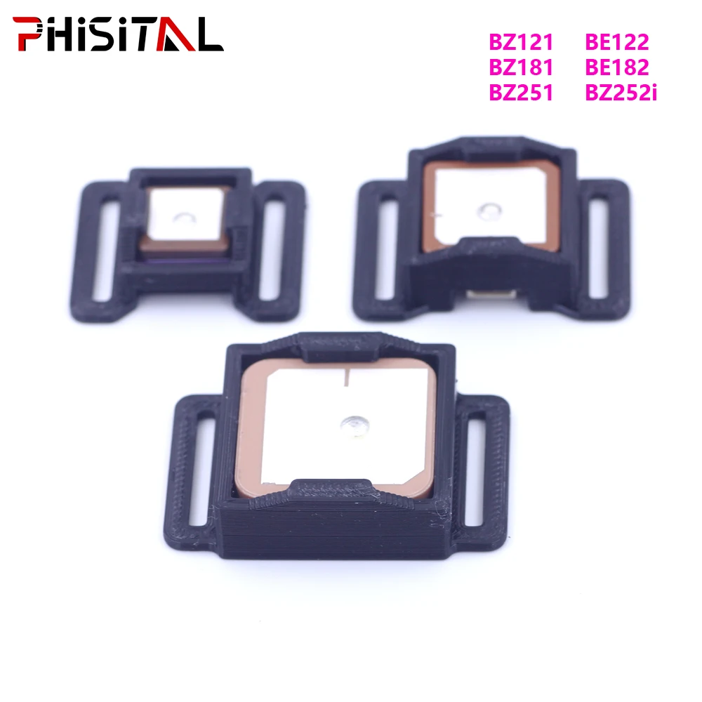 GPS Module Mount 3D Printed TPU Bracket Fixing Holder 20mm battery strap for BZ121 BZ181 BZ251 BE121 BE182 BE252i RC FPV Drone