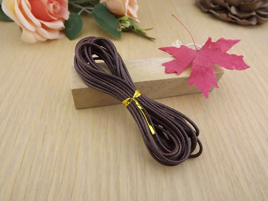 1.5mm Cords Korean jewelry wax rope braided wire bracelet necklace diy rope 3M Jewelry Findings & Components #1094
