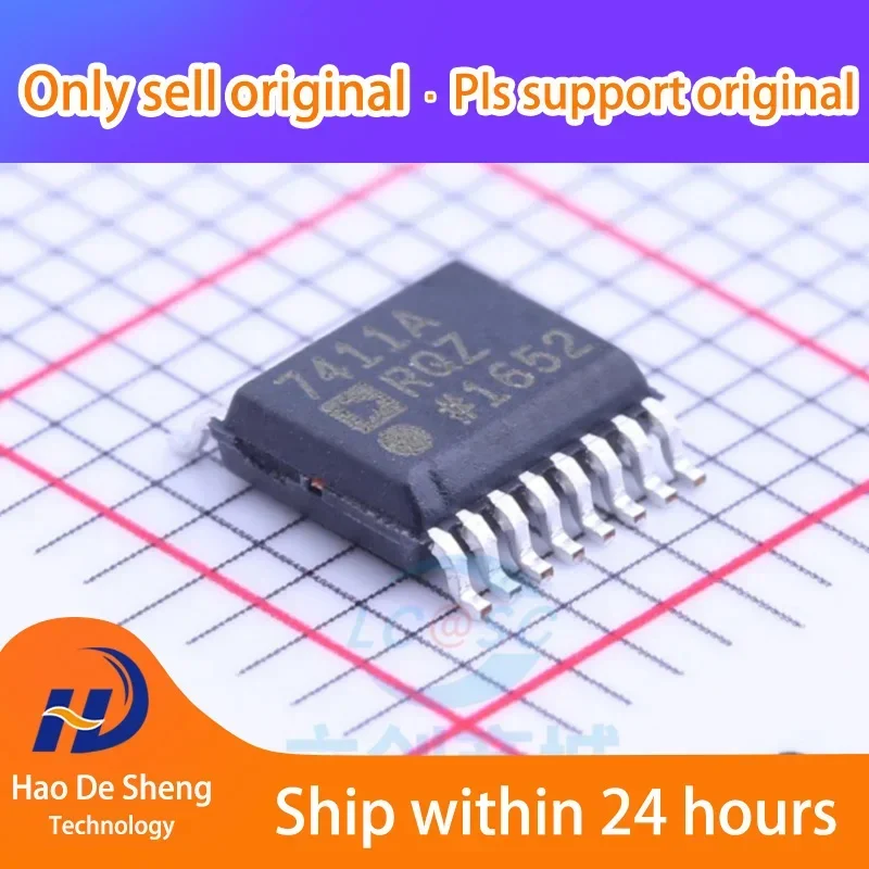 

10 шт./лот ADT7411ARQZ логотип 411A QSOP-16 новый оригинальный в наличии поставки электронных компонентов