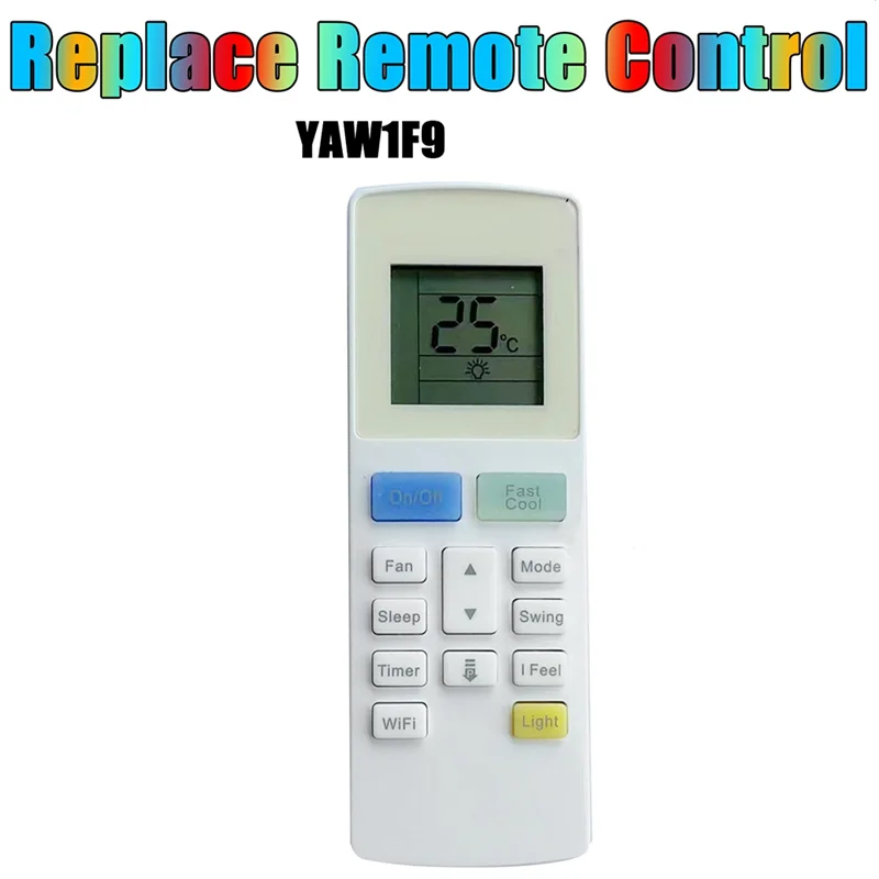 Reemplace el Control remoto YAW1F9 para aire acondicionado GREE GWH28AAE-K3NNA2A GWH24ACD-K3NNA1A GWH07AAA-K3NNA2A