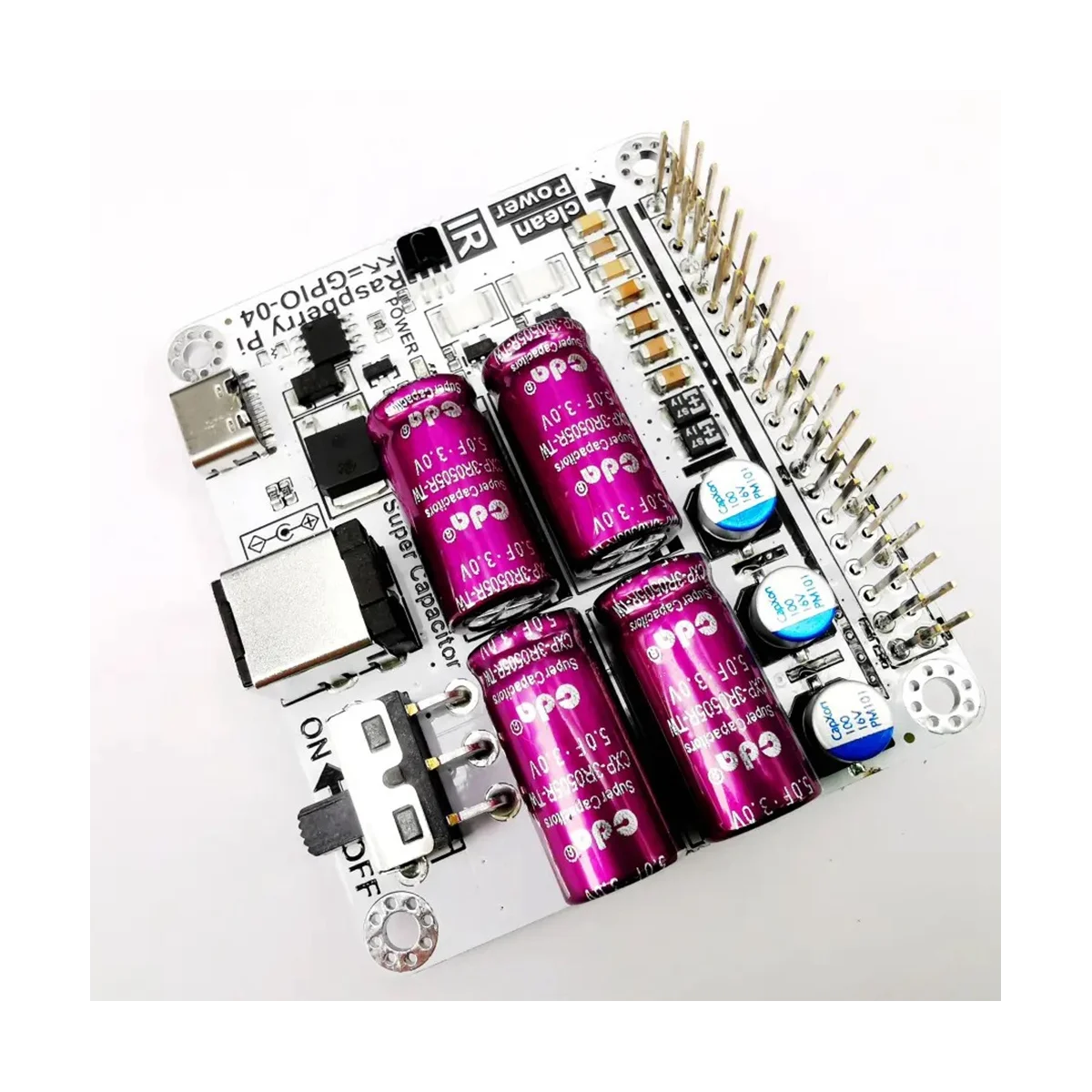 Power Filter Module Super Capacitor Filter Board Moode Volumio for Raspberry HIFI Expansion Module