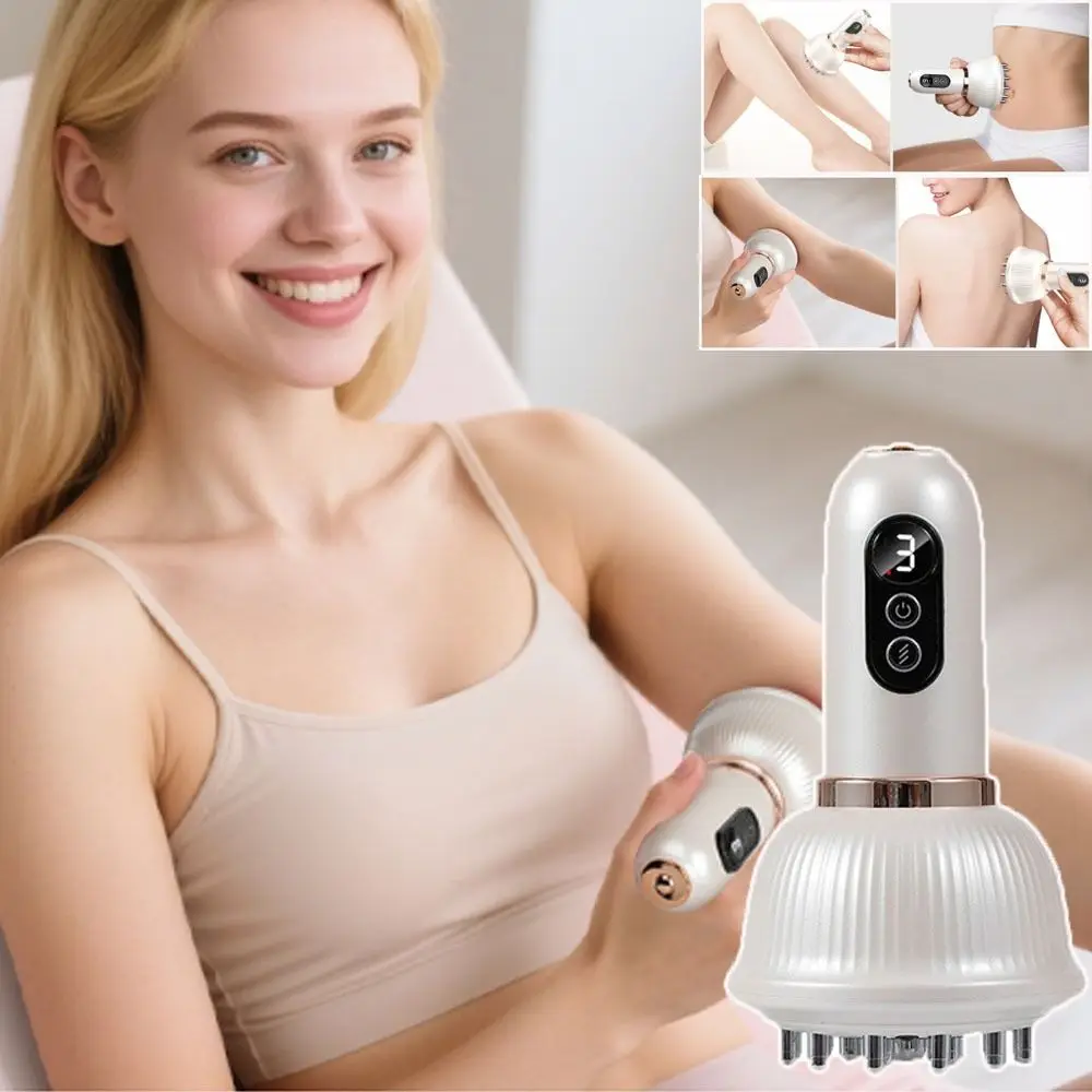 

Беспроводная машина для моделирования живота, высокочастотный вибрационный массажный инструмент, электрический массажер Meridian, перезаряжаемый портативный