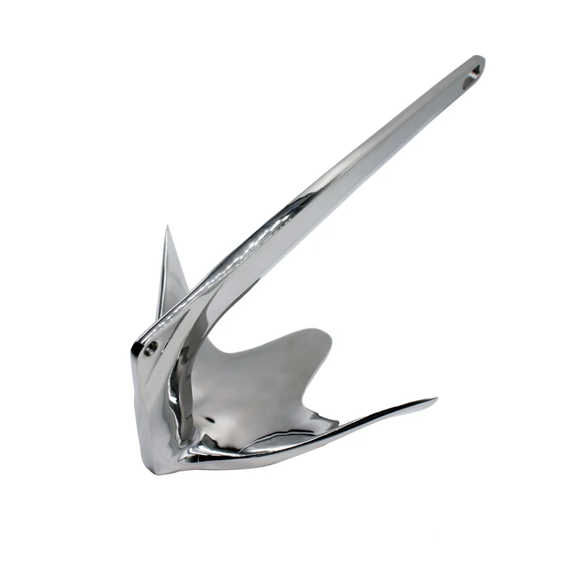 316 stainless marine yacht bruce anchors 20kg 80kg sail boat part used marine hardware size claw anchors for sale