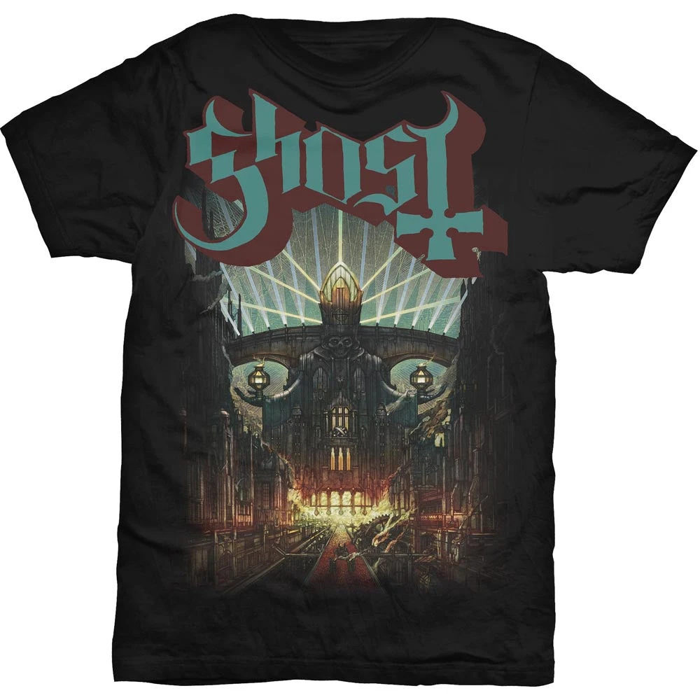 Meliora Ghost Band T-Shirt Cotton Graphic Tee Men Women Summer Streetwear