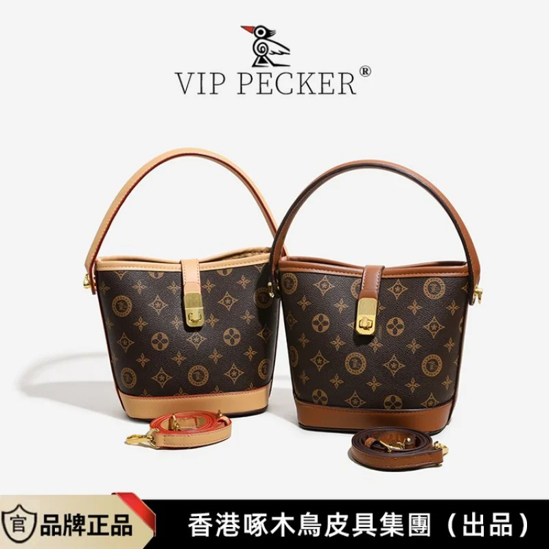 حقيبة يد جلدية عصرية للنساء - حقيبة يد كروس مقاومة للماء مع سحاب إغلاق، محفظة كتف أنيقة ذات علامة تجارية فاخرة #3