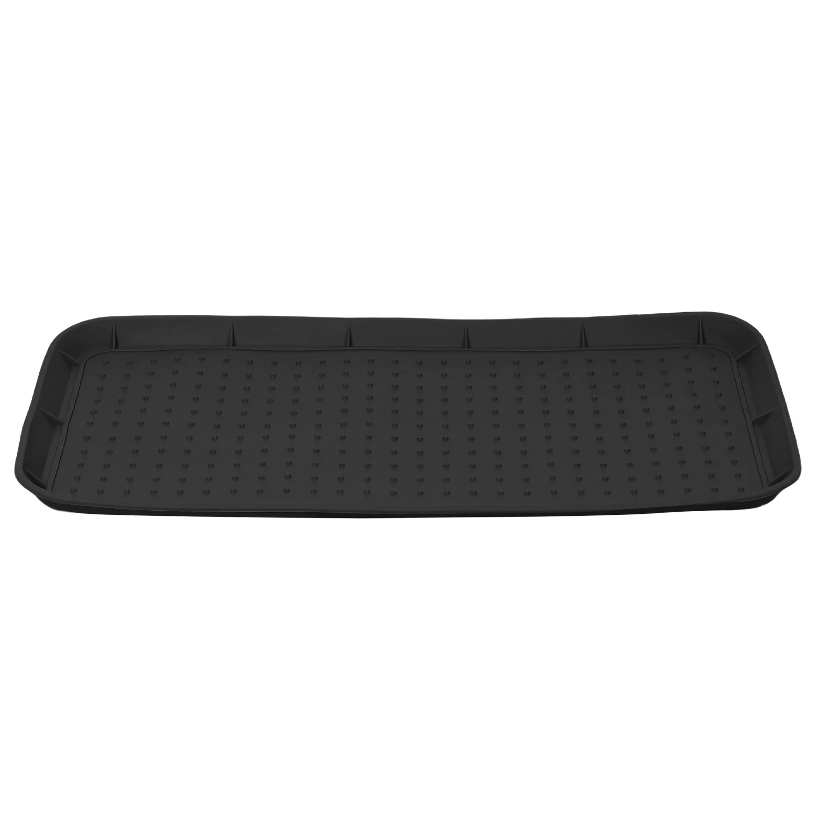 

Hanging Umbrella Stand Drip Tray Waterproof Floor Protector for Wet Umbrella Entryway Shoe Mat Mudroom Porch 30x15 Black Anti