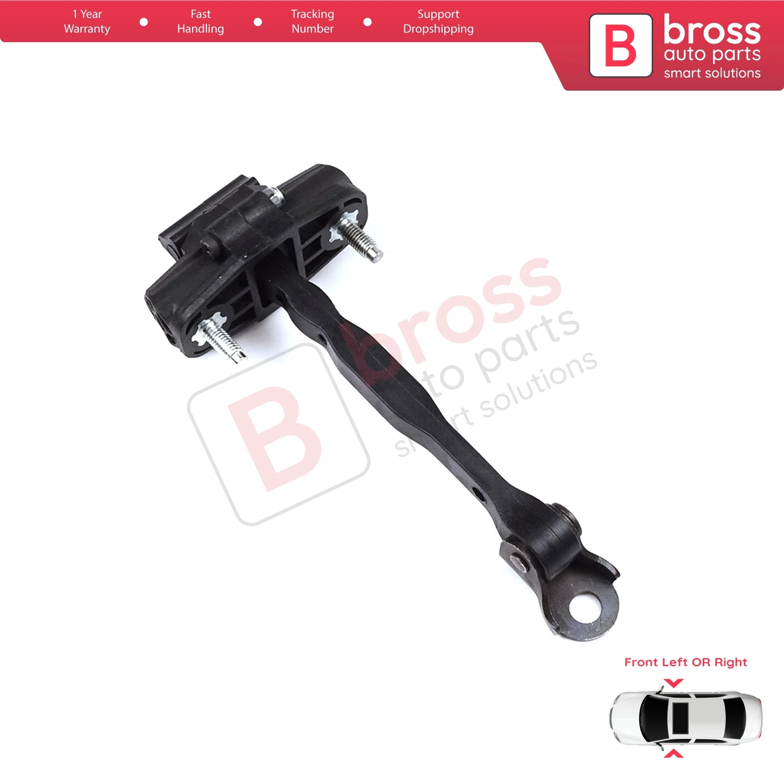 

BDP1323 Front Left or Right Door Catch Hinge Brake Stop Check Limiter for Citroen C3 Aircross MK1 A88 2017-2024 YQ00232780