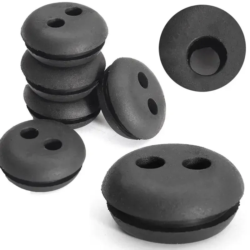 5pcs 2 Hole Fuel Gas Tanks Grommet Replacement For Stihl Honda Trimmer Lawn Mower For String Lawn Mower Chainsa For Honda