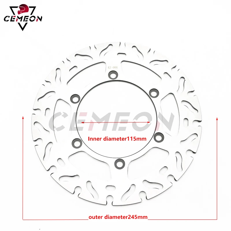 For Yamaha TTR250 DT200 DT230 WR200 Motorcycle Front Brake Disc Rotor