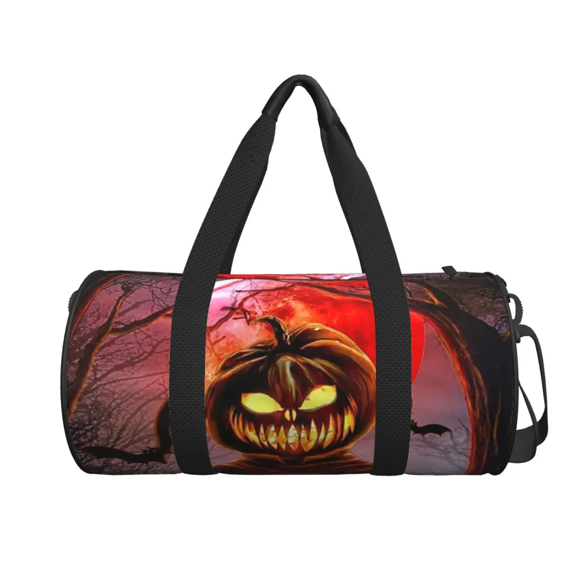 

Хэллоуин Тыква Пугало Большая спортивная сумка Многофункциональная дорожная сумка Сумки Сумка для фитнеса