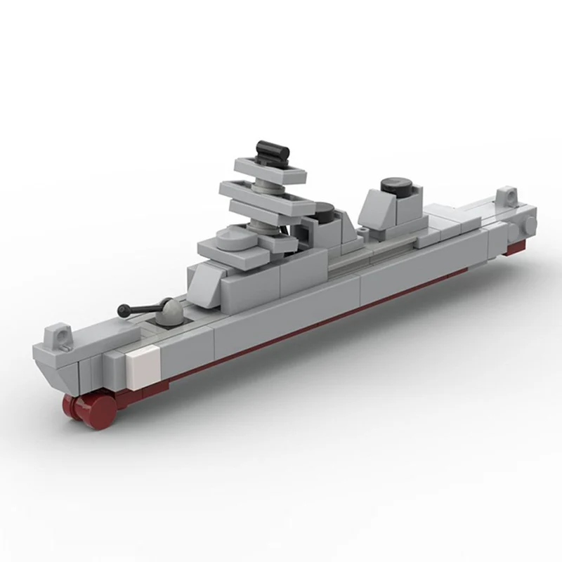 Arleigh Burke فئة المدمرة نموذج MOC قوالب بناء معدات الحرب وحدات التكنولوجيا هدية عطلة تجميع ألعاب أطفال البدلة