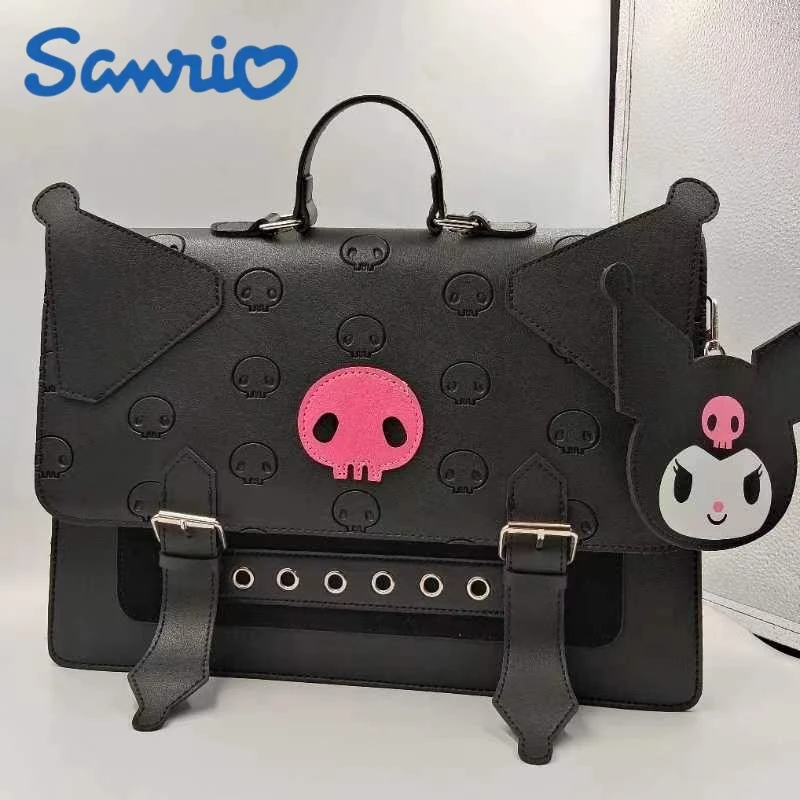 New Sanrio Kuromi Academy Style Large Capacity Crossbody Bag Y2k Jk Backpack Women Japanese Style Shoulder Bags Trend Handbag